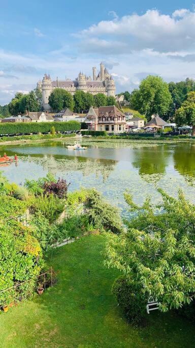 Maison De Charme Avec Vue Sur Chateau Pierrefonds Kültér fotó